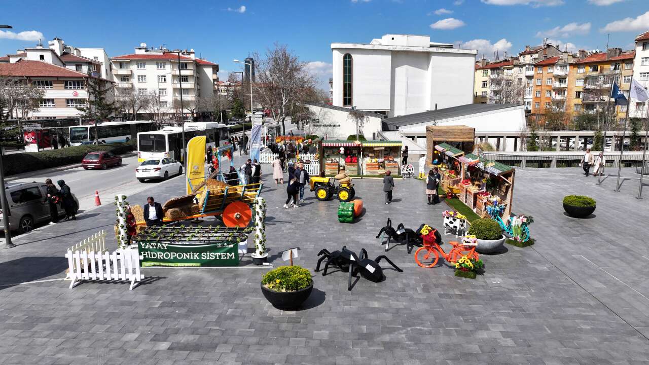 Konya Tarım Fuarı sokaklara taştı 8